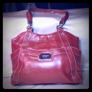 Liz Claiborne Leather Satchel Bag